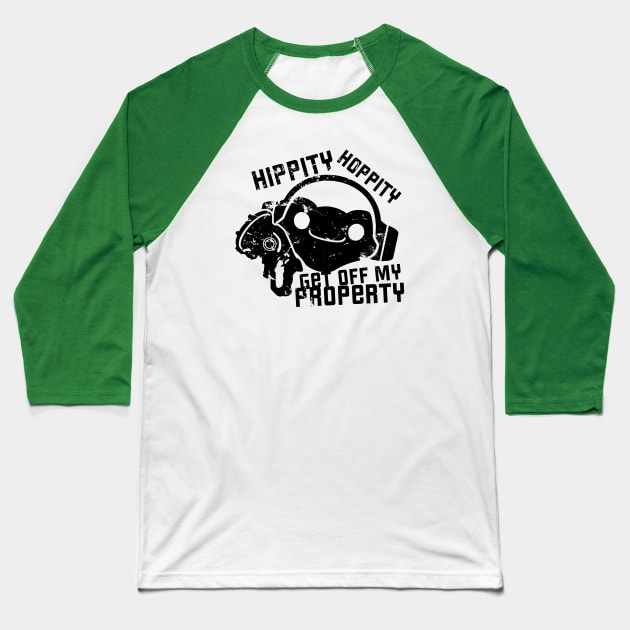 Overwatch Lucio Frog Hippity Hoppity Get Off My Property T-Shirt Baseball T-Shirt by WFDJ